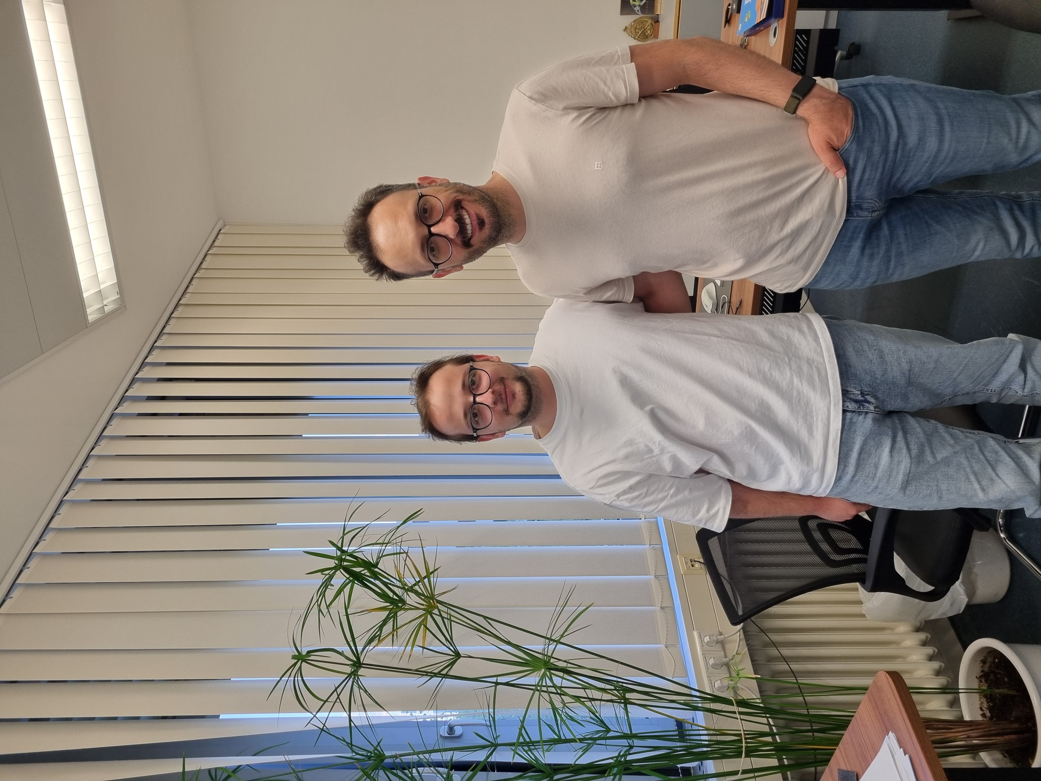 Rahmi Eren Cakir with Erkan Aydin