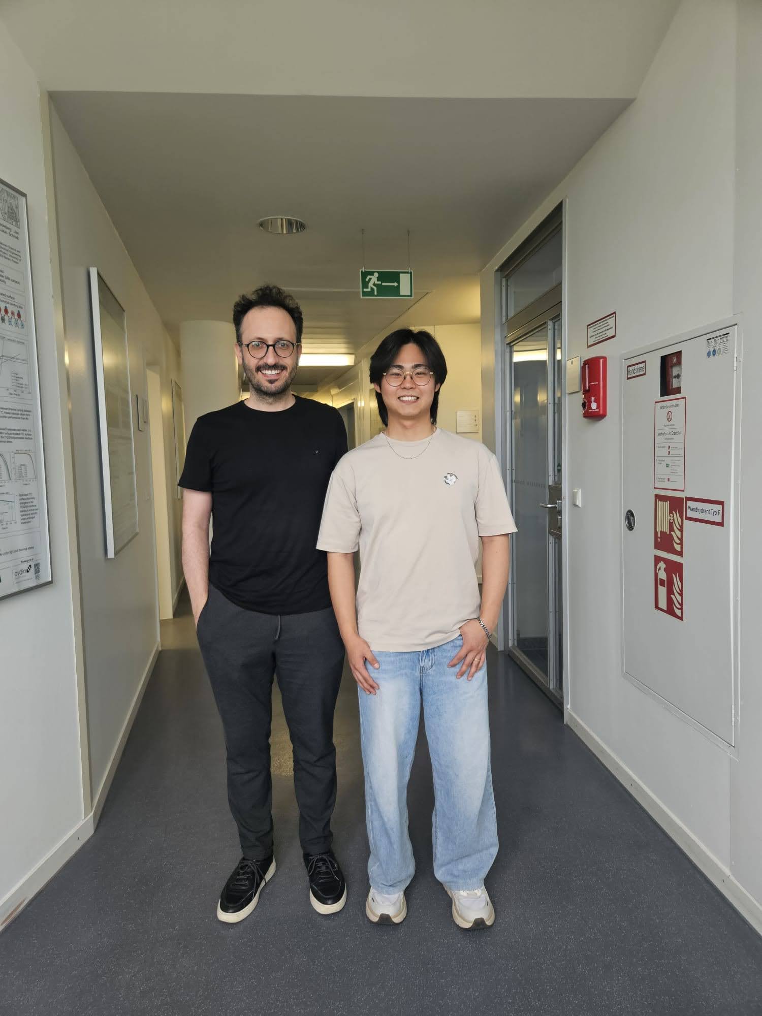 Sunwoo Kim with Erkan Aydin